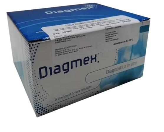 PRUEBAS DE EMBARAZO TIRA CAJ CON 50 PZA DIAGMEX