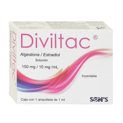 DIVILTAC  Algestona 150 mg Estradiol 10 mg
