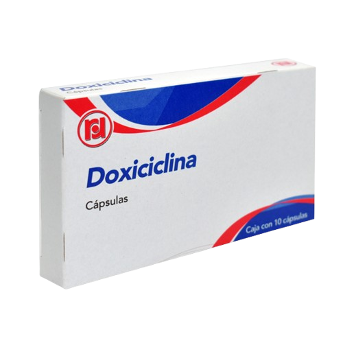 DOXICICLINA 100MG 10 CAPSULAS LAB RANDALL