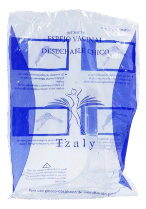 ESPEJO VAGINAL TZALY DESECHABLE TALLA MEDIANA