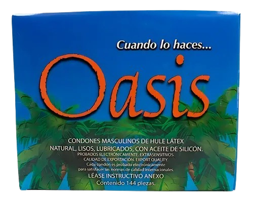 CONDONES OASIS 144 PZA